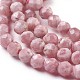 Brins de perles de rhodochrosite argentine naturelles G-I256-07A-3
