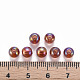 Perles en acrylique transparente MACR-S370-B6mm-765-4