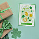 Saint Patrick's Day Stanzschablonen aus Kohlenstoffstahl DIY-WH0309-1597-4