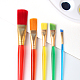 Set di pennelli a tempera con testina in nylon per bambini in plastica DRAW-PW0001-092-4
