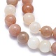 Chapelets de perles de sunstone naturelle naturelles G-K310-C08-10mm-3