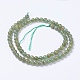 Natürliche grüne Apatit Perlen Stränge G-F568-208-6mm-2