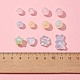 8 style perles acryliques transparentes MACR-FS0001-30-3