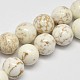 Brins ronds de perles de magnésite naturelle G-M138-42-1