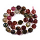 Chapelets de perles d'agate naturelle G-T131-82B-06-2