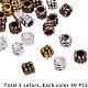 Perles européennes en alliage de style tibétain TIBEB-PH0004-63-5