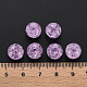 Transparent Crackle Acrylic Beads MACR-S373-66C-N06-4