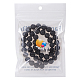 Round Natural Lava Rock Stone Beads Strands G-PH0014-10mm-5