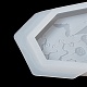 Boîte de rangement et couvercle en silicone pour cercueil d'halloween DIY-F144-06-6