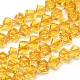 Cube Cultured Piezoelectric Citrine Beads Strands G-I142-10mm-01S-AA-1
