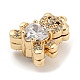 Pendentifs en laiton micro zircone&nbsp;KK-Q789-34G-2