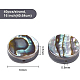 Benecreat fili di perline conchiglia abalone naturale / conchiglia paua SSHEL-BC0001-11-2