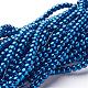 Glass Pearl Beads Strands HY-3D-B72-3