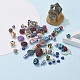 Perles acryliques de style antiques mixtes / pendentifs MACR-YW0001-33-5