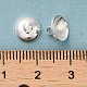 Bails de pendentif de chapeau de perle en laiton KK-E446-02S-3