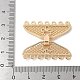 Латунь оснастки застежками KK-U052-26G-3