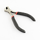 45 # conjuntos de herramientas de joyería de diy de acero al carbono: alicates de punta plana PT-R007-04-4