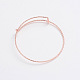 Fabrication de bracelet en fer réglable&nbsp;BJEW-TAC0003-01S-1