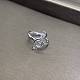 Sterling Silber Ringe&nbsp;PW-WG39601-01-3
