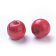 Dyed Natural Wood Beads X-WOOD-Q006-12mm-01-LF-2
