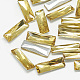 Pointed Back Glass Rhinestone Cabochons RGLA-T084-5x10mm-22-1