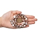 Hebras de perlas keshi de perlas barrocas naturales PEAR-S010-38-3