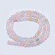 Chapelets de perles en morganite naturelle G-I206-47-4mm-2