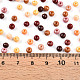 Undurchsichtige Glasperlen&nbsp;SEED-N007-19C-4