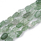 Verde naturale quarzo fragola fili di perline G-S363-048A-1