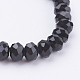 Bracelets stretch avec perles en verre GLAA-K018-01A-2