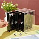 Акриловая коробка для хранения ювелирных изделий nbeads CON-WH0084-54-3