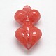 Cherry Quartz Glass Pendants G-D448-06-1