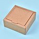 Caja de regalo de papel kraft CON-K006-06B-01-1