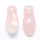 Perlas naturales de cuarzo rosa G-P393-N01-2