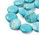 Natural Magnesite Beads Strands TURQ-P027-85-20MM-3