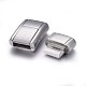 304 Stainless Steel Magnetic Clasps STAS-E440-91P-3