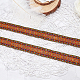 Ethnic style Embroidery Polyester Ribbons OCOR-WH0063-31-4