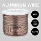BENECREAT Matte Round Aluminum Wire AW-BC0003-30D-0.8mm-9