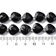 Natürlichen Obsidian Perlen Stränge&nbsp;G-P570-E20-02-5
