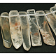 Cristal de cuarzo natural de chips gradual hebras de abalorios G-P064-01-2
