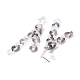 Acrylic Curb Chain Tassel Dangle Stud Earrings for Women EJEW-JE04767-02-5