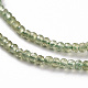 Natürliche Apatit Perlen Stränge X-G-S362-100-3