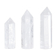 Benecreat 3 pz 3 punti stile torre cristallo di quarzo naturale decorazione del display della casa DJEW-BC0001-22A-1