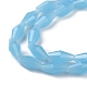 Chapelets de perles en verre opaques GLAA-P001-03A-05-2