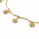 Daisy Charms Alloy Enamel Jewelry Sets SJEW-JS01155-4