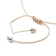 Ensemble de bracelets de perles tressées en perles mélangées naturelles et synthétiques de style 12pcs 12 pour femmes BJEW-JB09333-5