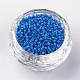 Baking Paint Cylinder Seed Beads SEED-R041-10-2