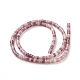 Fili di perle di giada lilla naturale G-F631-A35-2