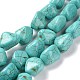 Filo di perline turchesi sintetici TURQ-G506-2-1