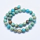 Chapelets de perles en jaspe aqua terra naturel G-E444-14A-12mm-2